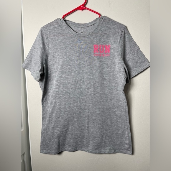 Under Armour Womens' Grey Active Short Sleeve Tee - Picture 1 of 6